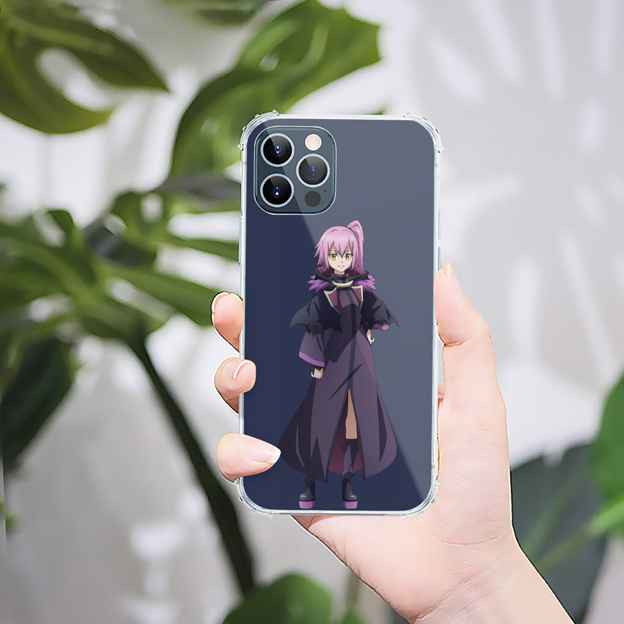 （画像用） 転スラ Regarding Reincarnated to Slime 【iPhone 12シリーズ対応】透明スマホケース（クリアソフトケース）